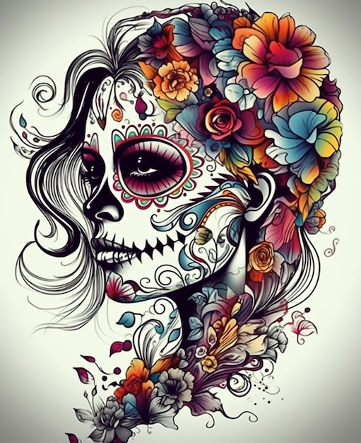 Day of the dead art