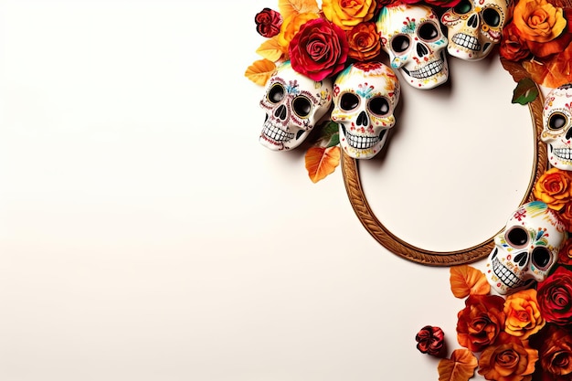 Day of the dead background