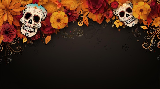 day of the dead background