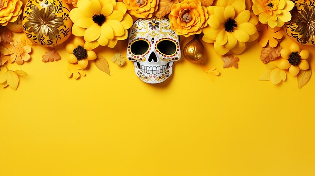 Day of the dead background