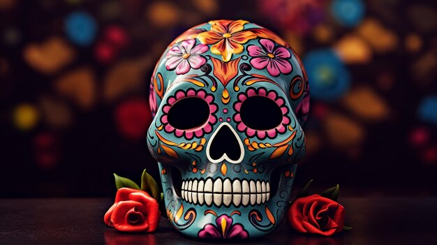 Day of the dead background