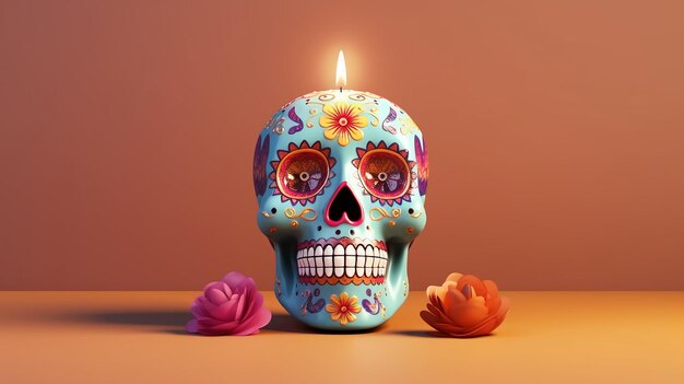 Day of the dead background