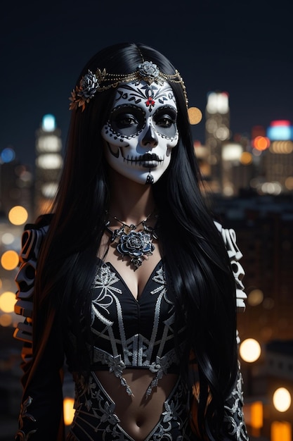 Day of the dead bride