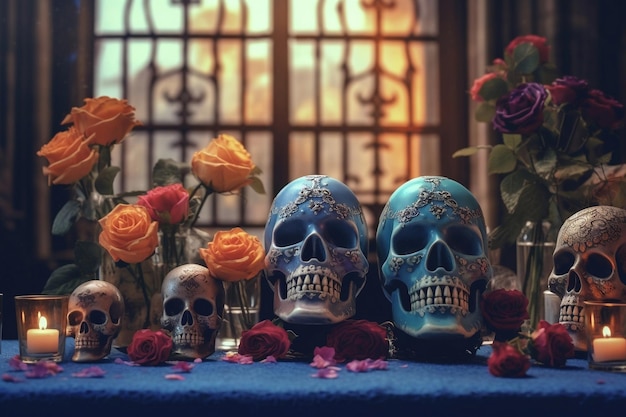 Photo day of the dead ceremony