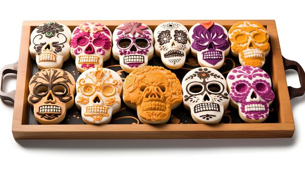 Day of the Dead Cookies Celebrate El Dia de Muertos with Tasty Skull Treats