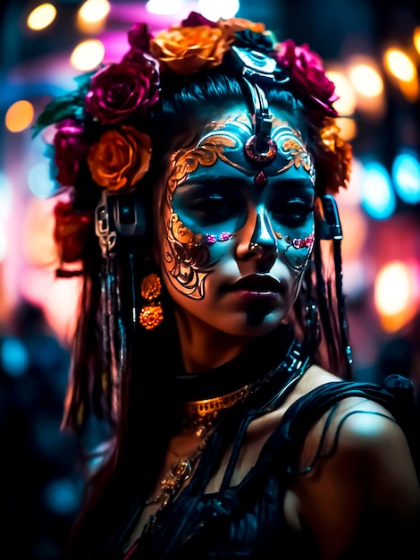 Day of the Dead CYBERPUNK