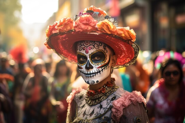 Day of the Dead decoration in Mexico