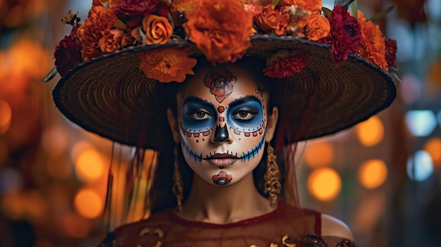 Day Of The Dead Generative AI