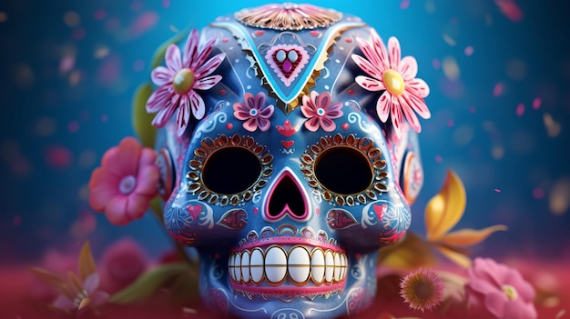 Day of the dead generative ai