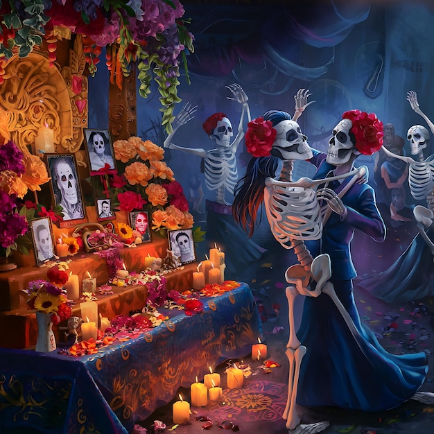 day of the dead remembering the departed