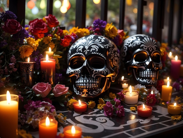 day of death Celebrated in Mexico and by Mexican communities