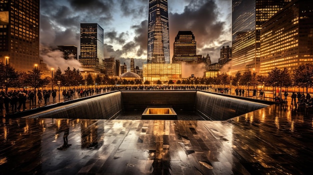 Day of remembrance of the victims of the terrorist attack on September 11 Day of mourning