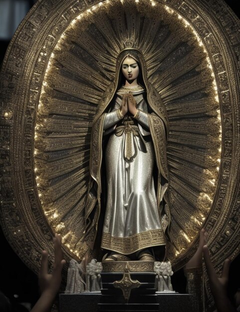 Foto giorno della vergine di guadalupe