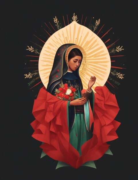 Photo day of the virgin of guadalupe