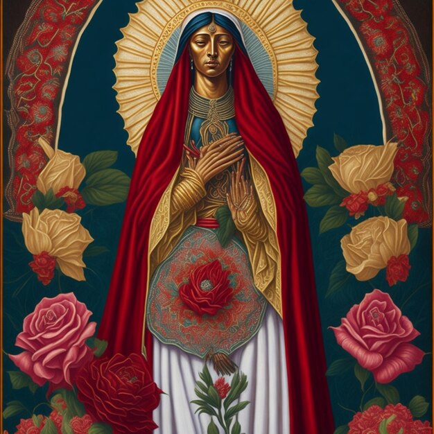 Photo day of the virgin of guadalupe