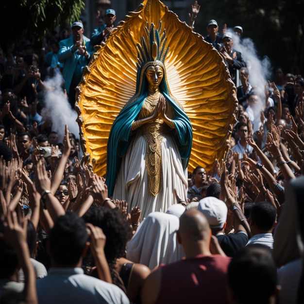 Photo day of the virgin of guadalupe