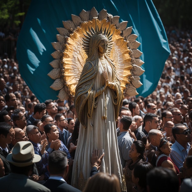 Photo day of the virgin of guadalupe