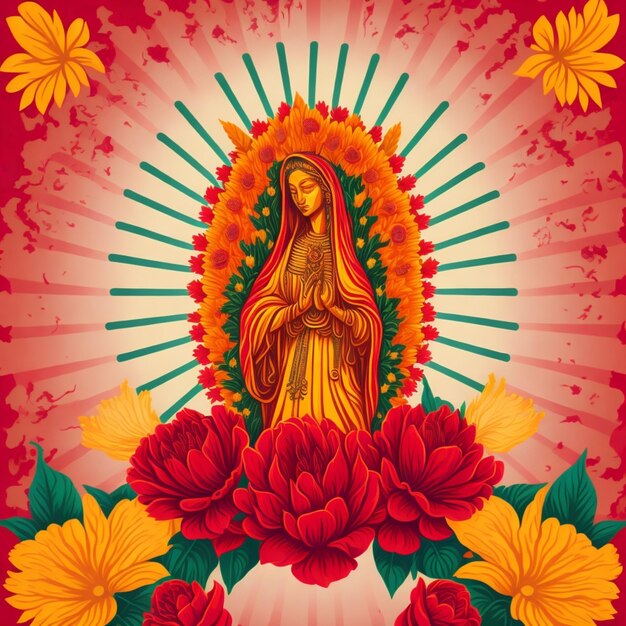 Photo day of the virgin of guadalupe