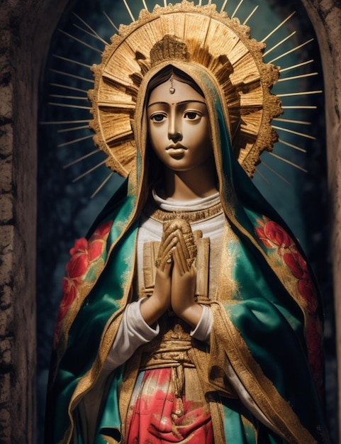 Foto giorno della vergine di guadalupe