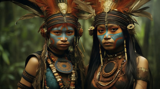 dayak girls