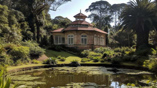 Daylight at Curitiba Botanical Garden