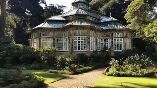 Photo daylight at curitiba botanical garden