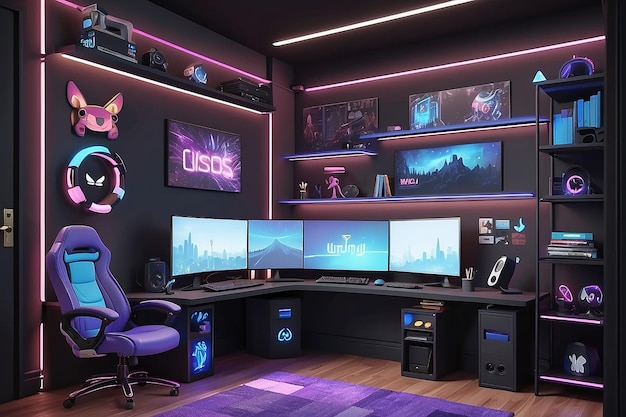 DaytoNight Transform Your Space with a DualPurpose Gamer Home Office