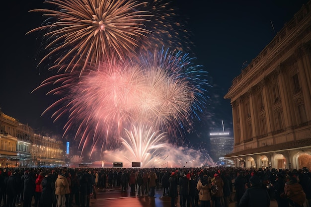 Dazzling Moments New Years Event Fireworks Display