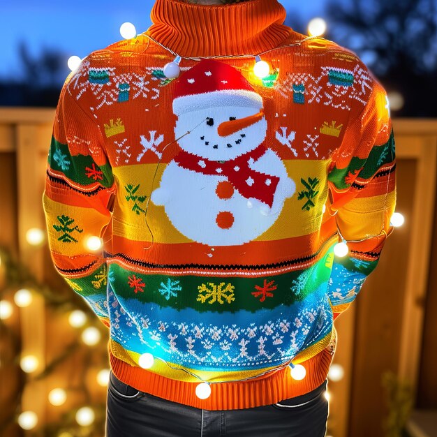Dazzlingly EyeCatching The Unbearably Bright Ugly Sweater