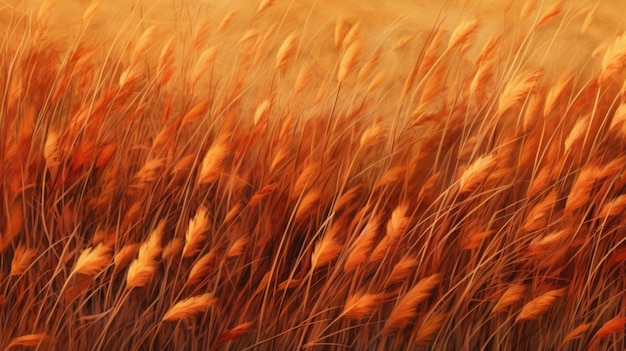 Foto de achtergrond van het gras is in rust kleur