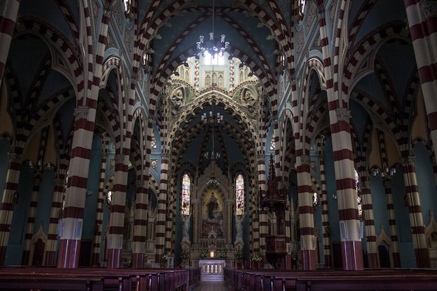 De architectuur van de kerk