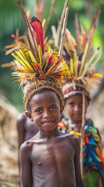 Foto de bara-bevolking woont op het zuidelijke centrale plateau van madagaskar