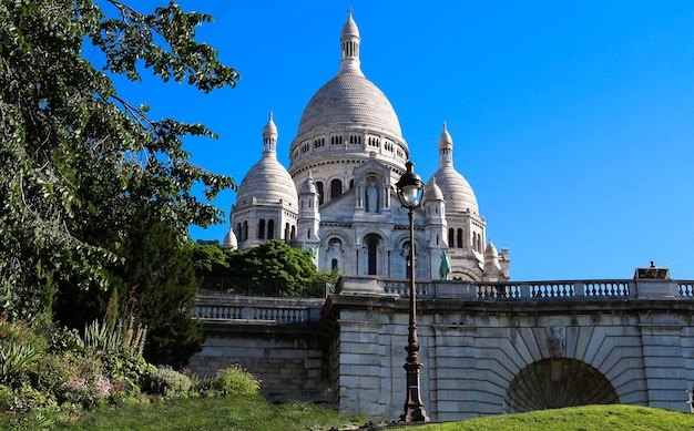 De basiliek Sacre Coeur Parijs Frankrijk