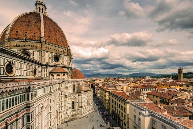 De basiliek van Santa Maria del Fiore in Florence, Italië