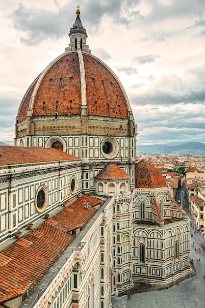 De basiliek van Santa Maria del Fiore in Florence, Italië