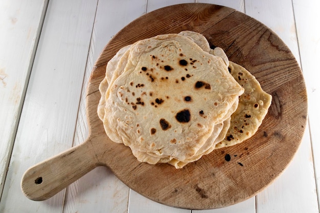 De basis van de originele Romagna piadina Italy xA