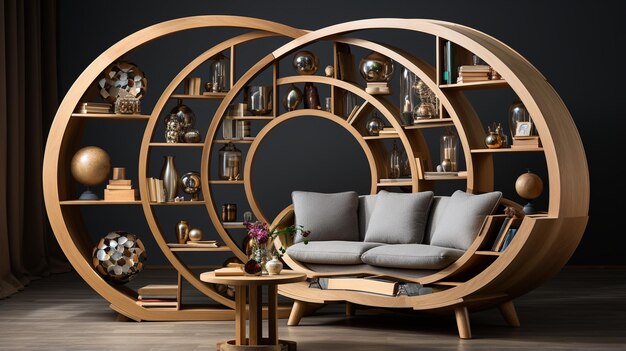 Foto de betoverende wereld van modulair meubilair