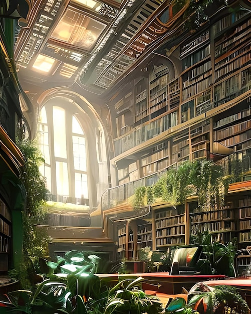 De bibliotheek van de bibliotheek van de universiteit van Londen.