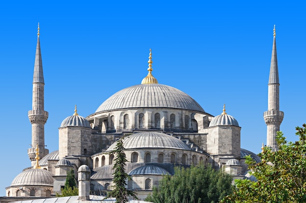 De Blauwe Moskee (Sultanahmet Moskee) in Istanbul, Turkije