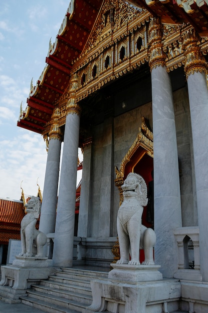 De boeddhistische tempel