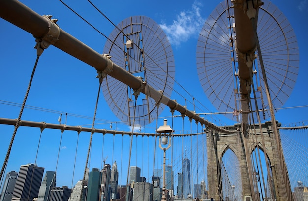 De Brooklyn-brug in New York City, VS