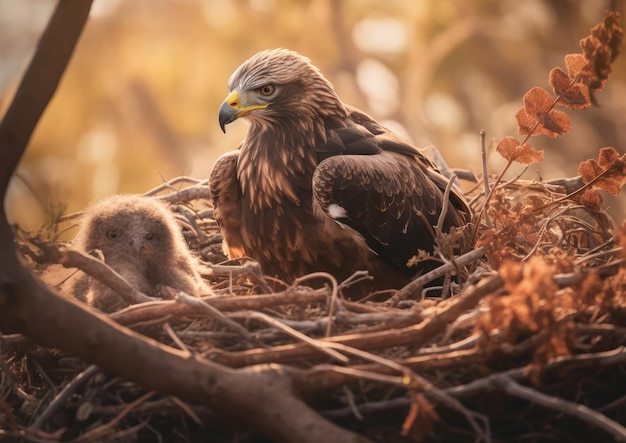 De buizerd is een middelgrote tot grote roofvogel