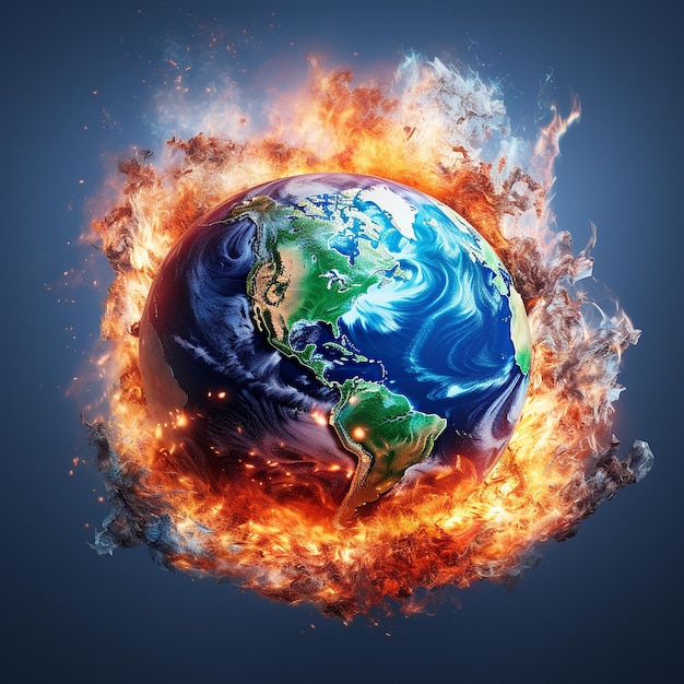 de catastrofale gevolgen van de opwarming van de aarde