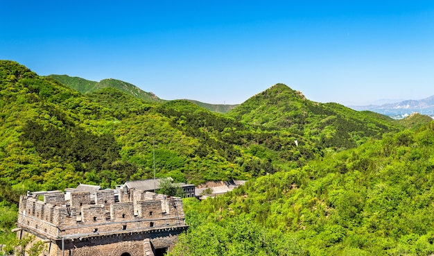 De Chinese muur in Badaling