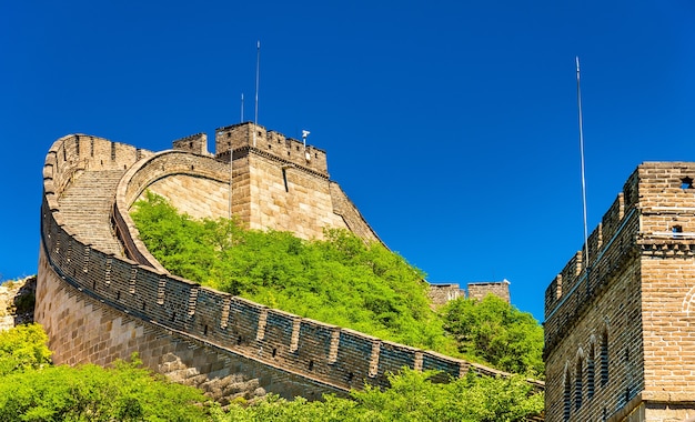 De Chinese muur in Badaling