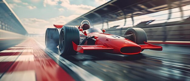 De cruciale rol van outsourcing bij het bereiken van succes Een raceauto op het circuit Concept Outsourcing profiteert van succes Drivers Business Acceleration Track Record Efficiency Gains