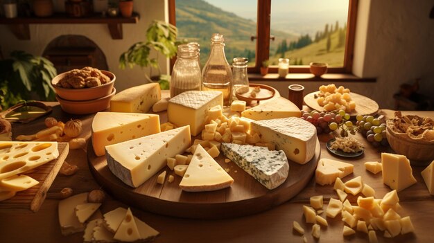 De dag van de Zwitserse kaas