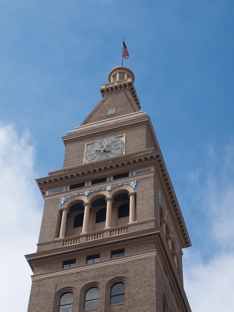 De Daniels & Fisher Tower is een van de herkenningspunten van de skyline van Denver.