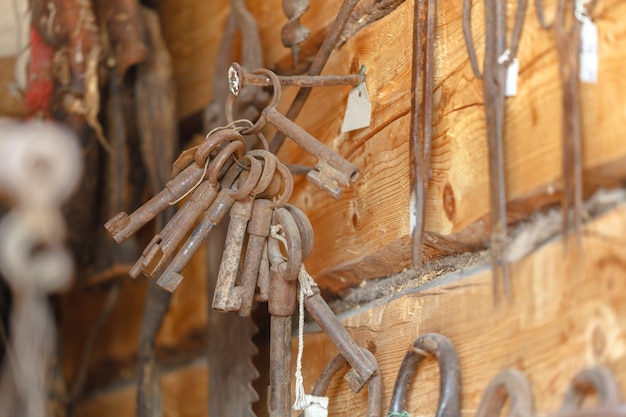 De details van het landhuis