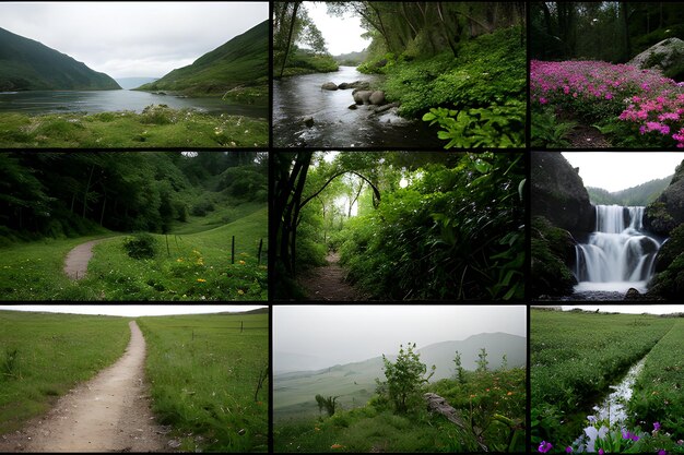 Foto de diversiteit van de natuur